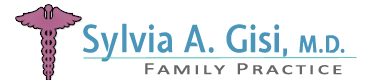 Sylvia A. Gisi, M.D. Family Practice logo